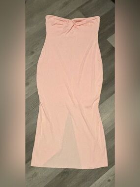 NWT strapless pink dress